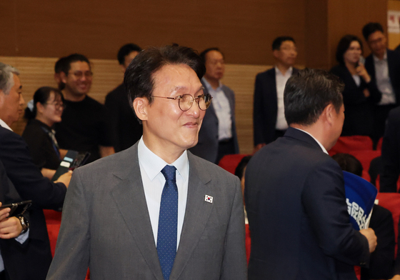 더불어민주당 워크숍 참석하는 김민석 총리