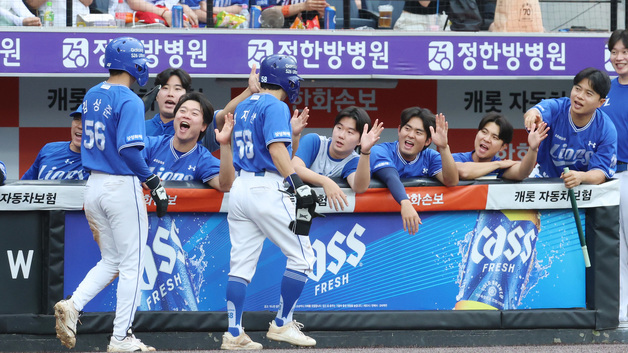 2득점 삼성, 승리가자!