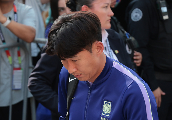몬테레이 도착한 손흥민