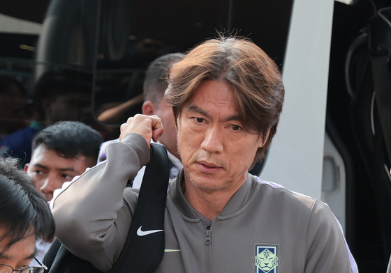 몬테레이 도착한 홍명보