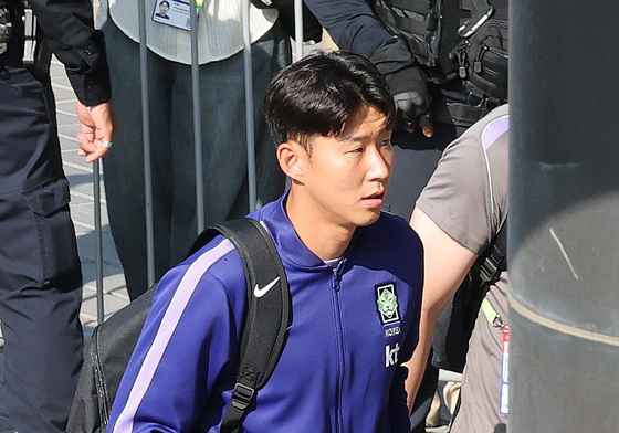 몬테레이 도착한 손흥민