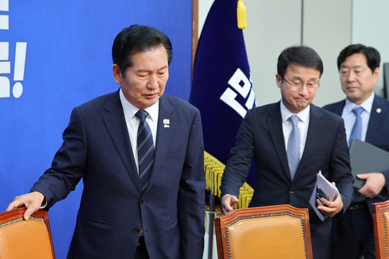 최고위 참석하는 정청래·한병도