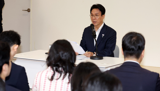 김민석 총리 마지막 기자간담회