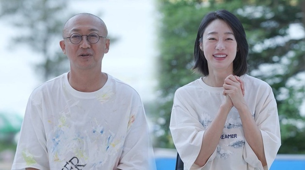 '동상이몽2' 최여진♥김재욱, 핫핑크 3층 신혼집 공개…수영장까지