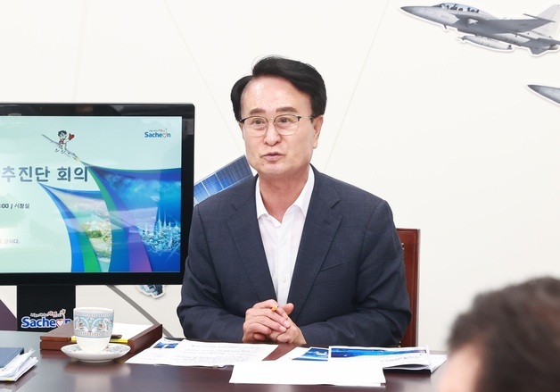 박동식 사천시장 "우주항공산업진흥원 유치 총력"