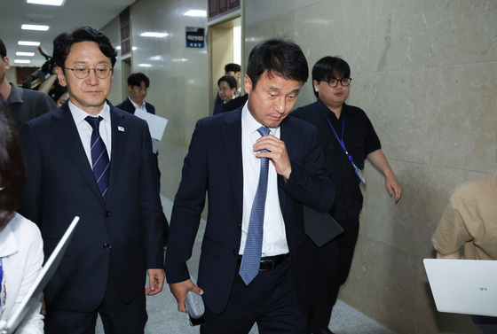 여야 원내대표 회동 마친 한병도
