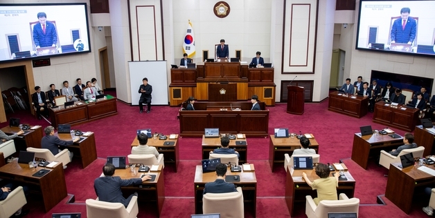 구미시의회 4년 의정 마감…의원발의·조례안 등 1161건 처리