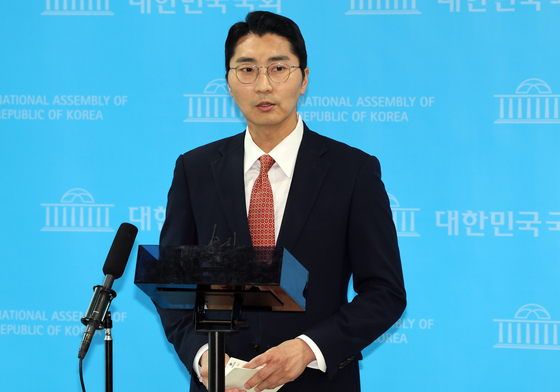 장동혁 대표 건강상태 브리핑하는 비서실장