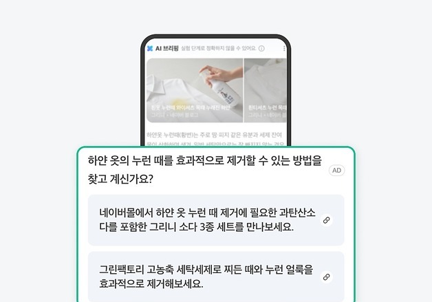 네이버 AI 브리핑, 검색에 광고 띄운다…하반기 'AI 수익화' 시동