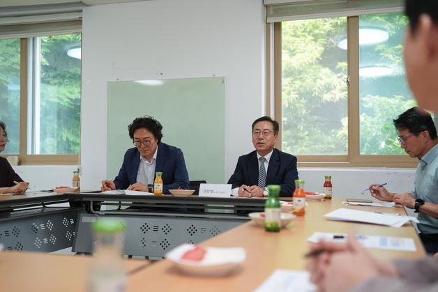 강삼영 강원교육감 당선인, 원주 찾아 지역 교육 현안 점검