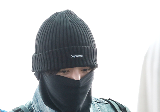 BTS 정국, 출국