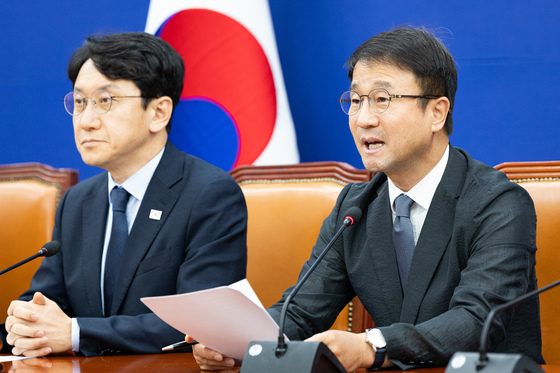 원내대책회의 주재하는 한병도 원내대표