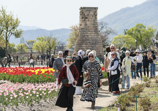경주 방문 외국인 5개월간 56만9357명…1년 전보다 18.3%↑