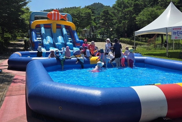 괴산군 성불산 산림휴양단지 물놀이장 7월 1일 개장