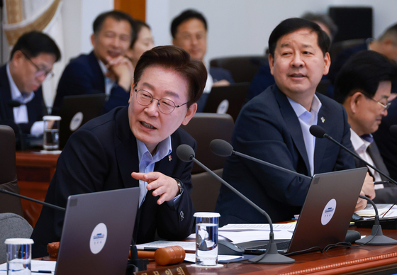 이재명 대통령, 국무회의 주재