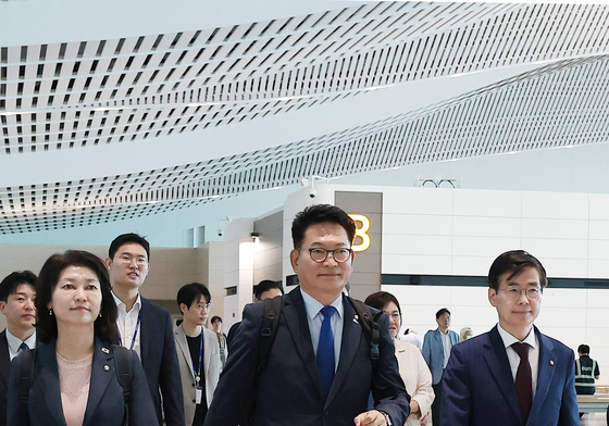 송영길 의원, 국회의장 특사자격으로 미국행