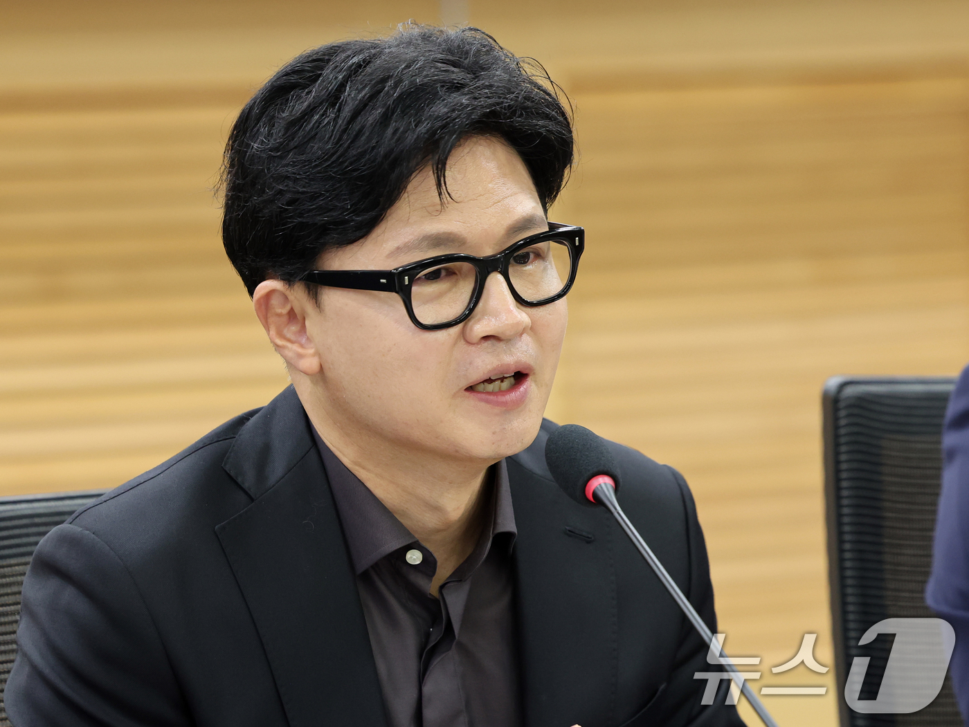 한동훈 의원, 선거제도 개혁 토론회 격려