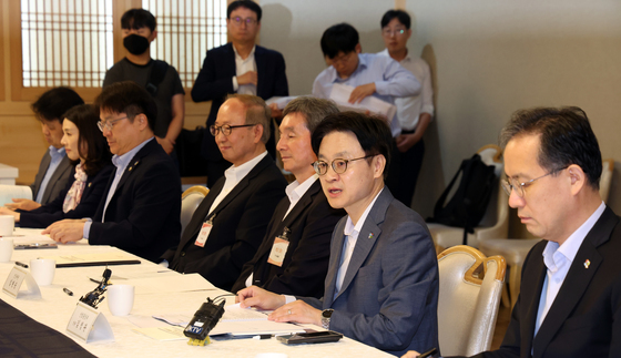 한미전략투자사업관리위원회 주재하는 김정관 장관