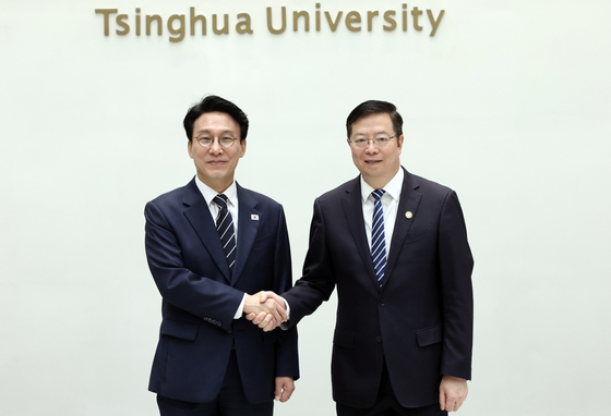 20년 만에 모교 '中 칭화대' 찾은 김민석…"양국 관계 발전 위해 노력"(종합)