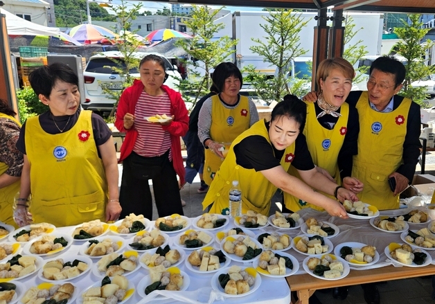 보리주먹밥·찐감자·밀개떡...괴산·증평서 6·25음식 시식회