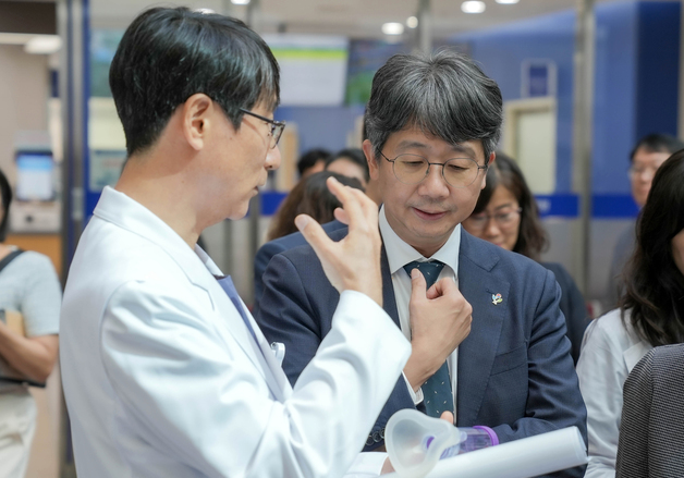 임승관 청장, 경기도 아토피·천식 교육정보센터 현장방문