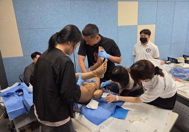 병원 이송 전 응급분만 대비한다…소방청, 119구급대원 전문교육