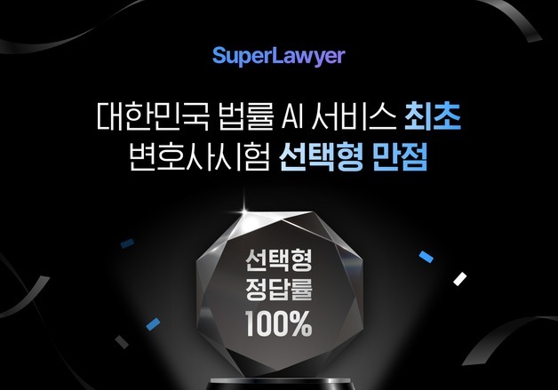 정답률 100%…최초 '변호사시험 만점' AI 나왔다
