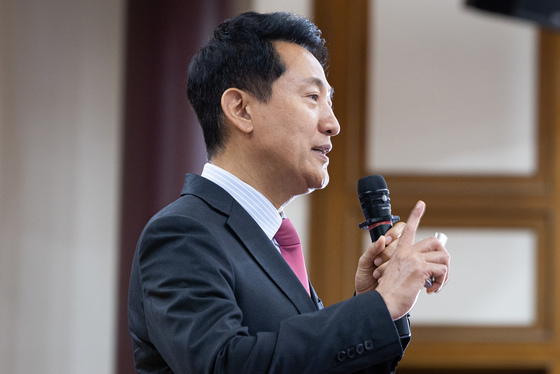 '보수가치의 회복과 미래' 특강하는 오세훈 시장