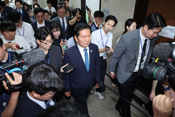 정청래 '당 대표직 사퇴'