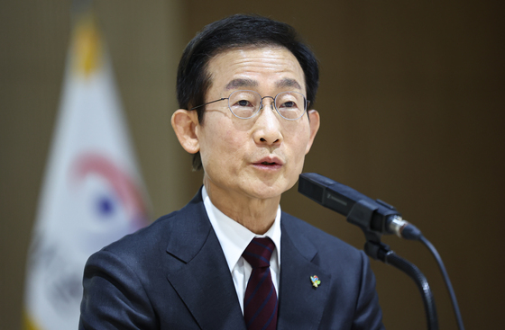김호철 감사원장, 취임 후 첫 기자간담회