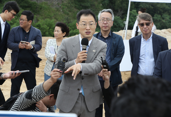 김상욱, 울산국제정원박람회장 추진 상황 점검