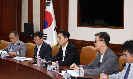 마약류대책협의회 주재하는 윤창렬 국무조정실장