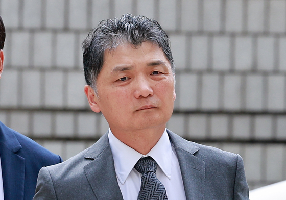 법원 도착한 김범수 카카오 창업주