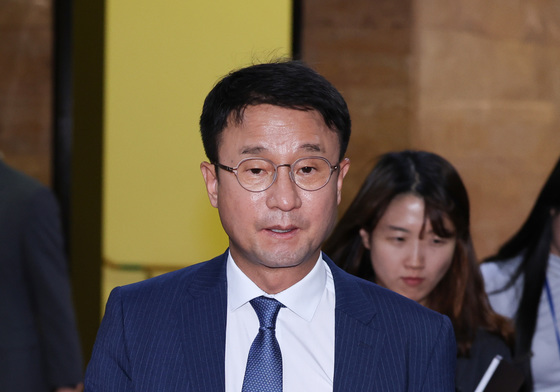 의장실 나서는 한병도 원내대표