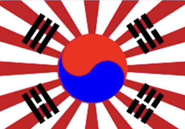 FIFA 고소에 맞불 일본 네티즌, 태극기에 욱일기 합성해 조롱[월드컵]
