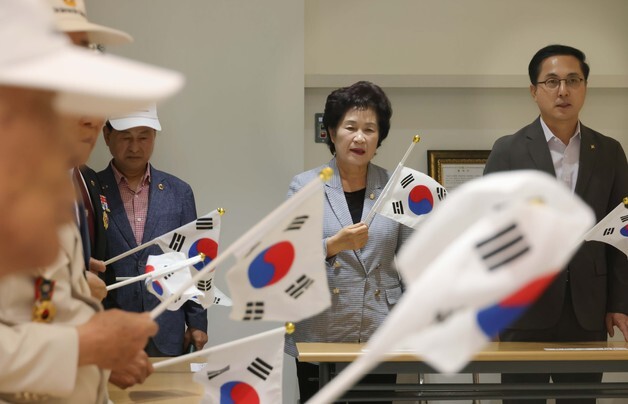 6·25 참전유공자·유가족 한자리…대전 동구 안보결의대회