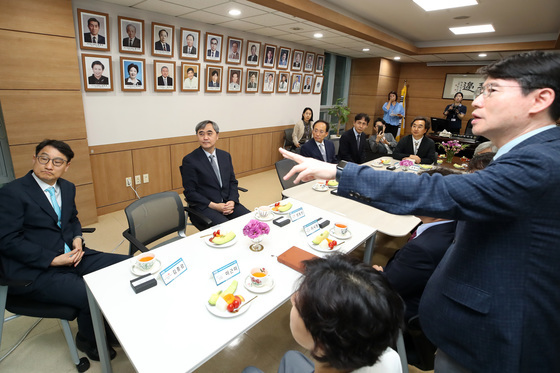 영남대병원 찾은 추경호 대구시장 당선인