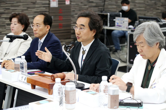 발언하는 민복기 AI·바이오 메디시티대구협의회장