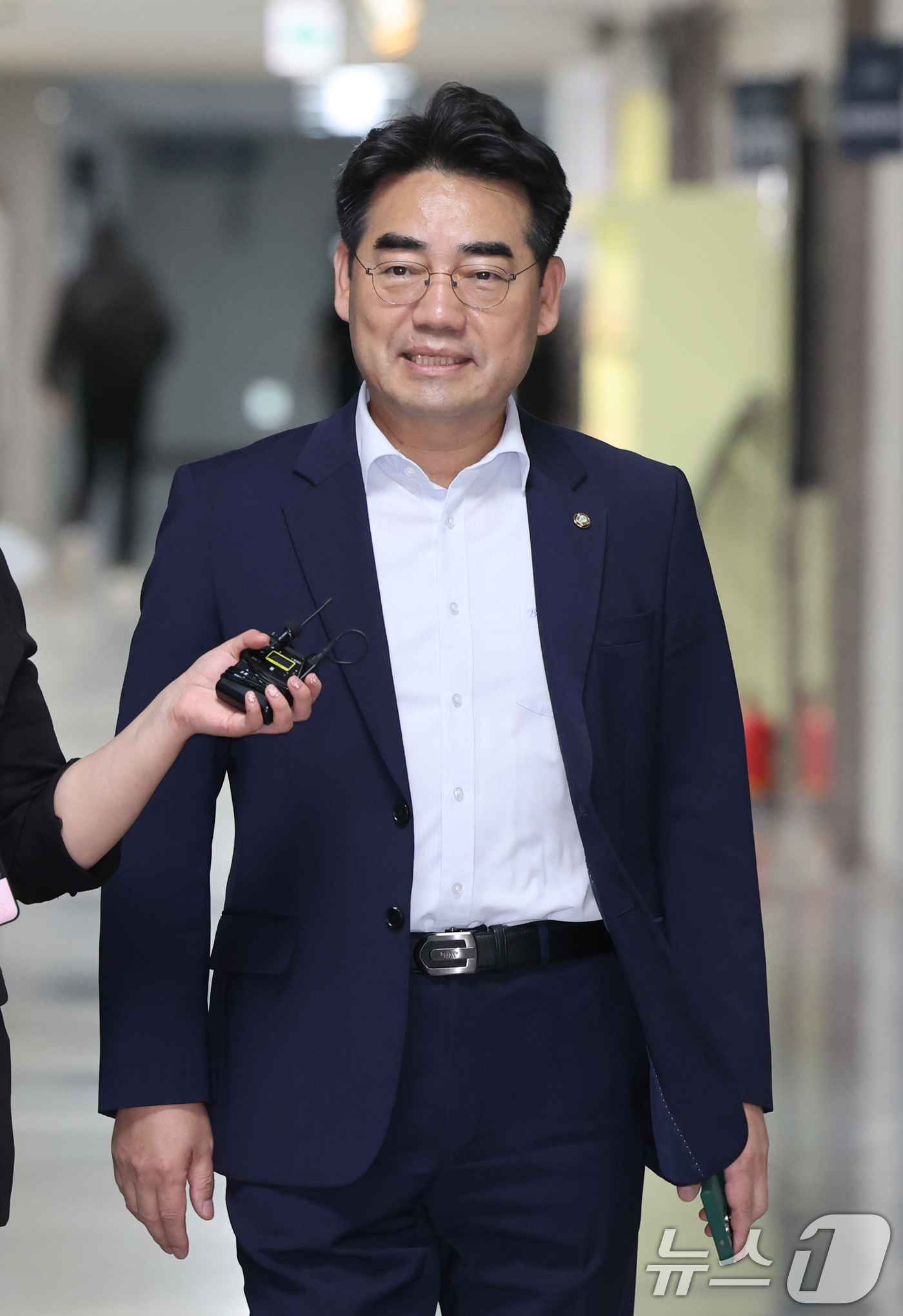 (서울=뉴스1) 황기선 기자 = 이성권 국민의힘 의원이 25일 오전 서울 여의도 의원회관에서 열린 당내 쇄신파 모임 '대안과 미래' 조찬모임에 참석하고 있다.  2026.6.25/ …