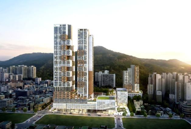 7호선 용마산역 인근 712가구 공급…노후 역세권 탈바꿈