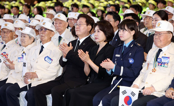 6·25 전쟁 제76주년 기념식 참석한 이재명 대통령