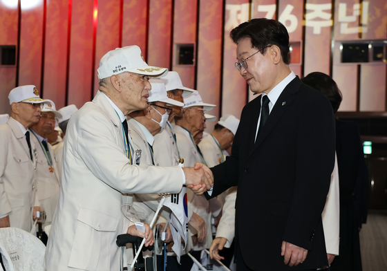 이재명 대통령,  6·25 전쟁 제76주년 기념식