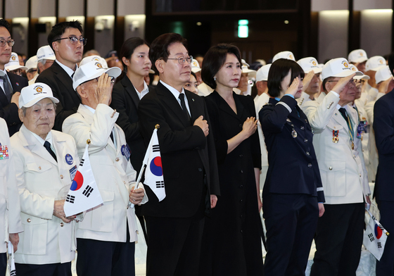 이재명 대통령,  6·25 전쟁 제76주년 기념식