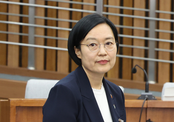 청문회 출석하는 한성숙 후보자