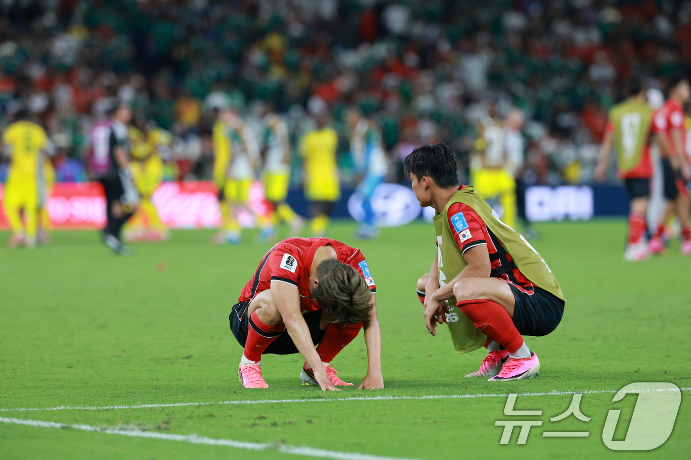 (몬테레이(멕시코)=뉴스1) 임세영 기자 = 대한민국 축구국가대표팀 이강인이 24일(현지시간) 멕시코 몬테레이 스타디움에서 열린 2026 북중미 월드컵 A조 조별리그 3차전 대한민 …