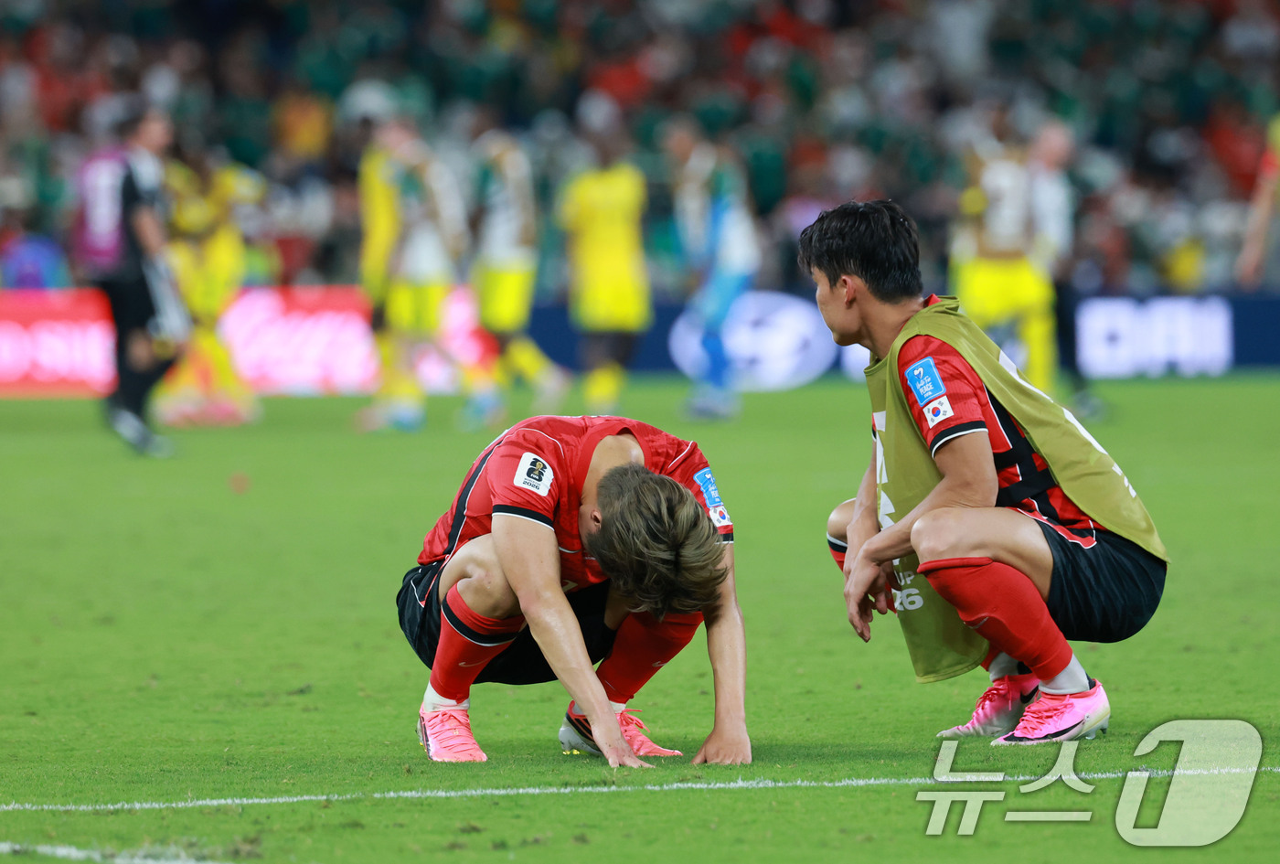 (몬테레이(멕시코)=뉴스1) 임세영 기자 = 대한민국 축구국가대표팀 이강인이 24일(현지시간) 멕시코 몬테레이 스타디움에서 열린 2026 북중미 월드컵 A조 조별리그 3차전 대한민 …