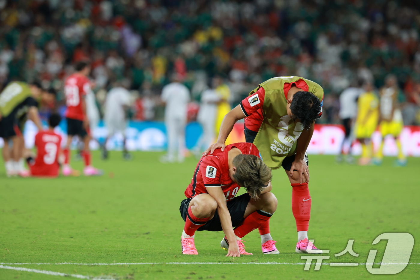 (몬테레이(멕시코)=뉴스1) 임세영 기자 = 대한민국 축구국가대표팀 이강인이 24일(현지시간) 멕시코 몬테레이 스타디움에서 열린 2026 북중미 월드컵 A조 조별리그 3차전 대한민 …