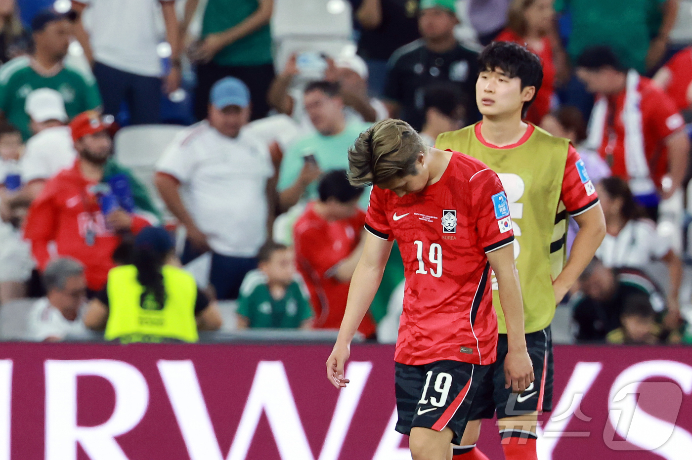 (몬테레이(멕시코)=뉴스1) 임세영 기자 = 대한민국 축구국가대표팀 이강인이 24일(현지시간) 멕시코 몬테레이 스타디움에서 열린 2026 북중미 월드컵 A조 조별리그 3차전 대한민 …