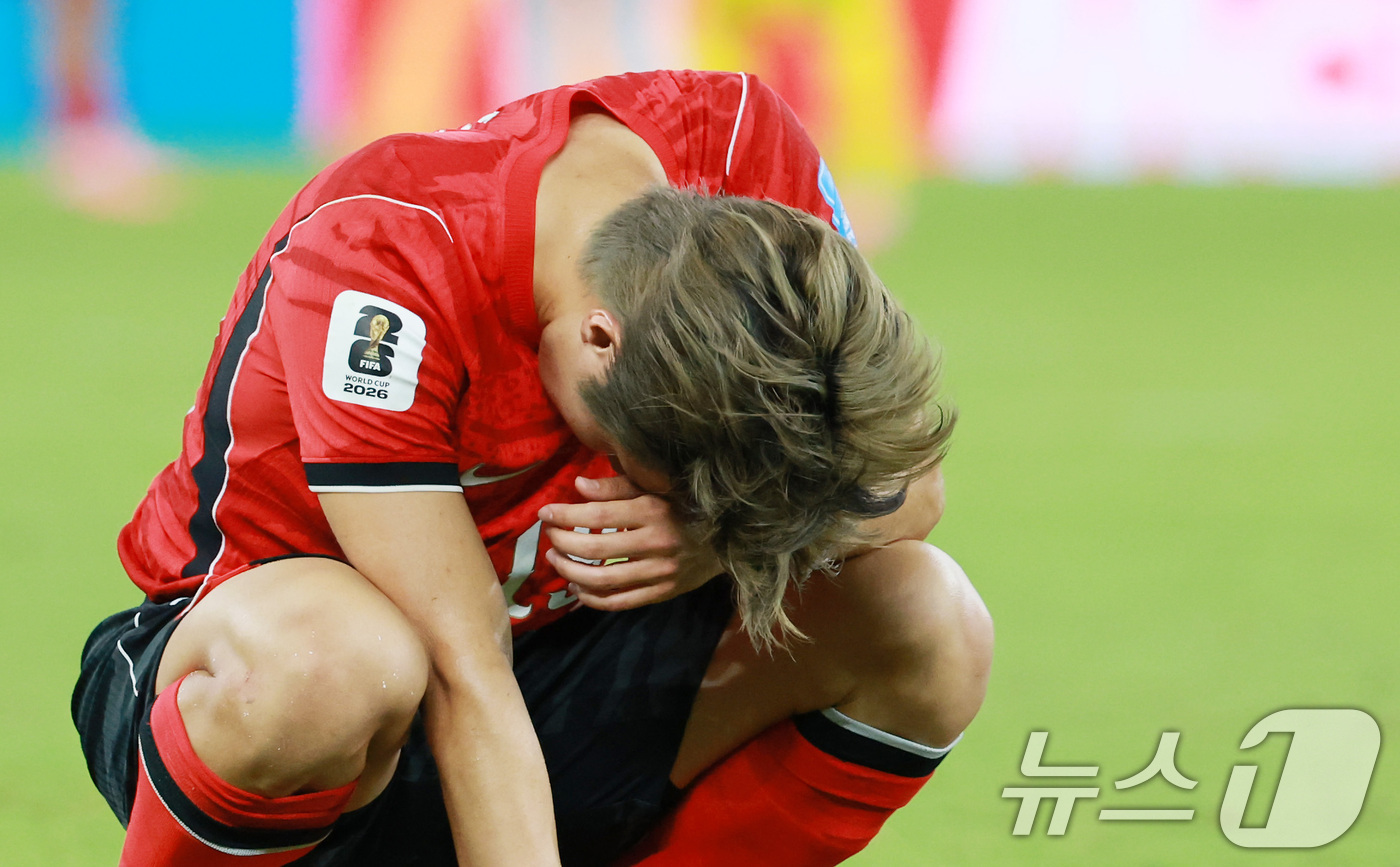 (몬테레이(멕시코)=뉴스1) 임세영 기자 = 대한민국 축구국가대표팀 이강인이 24일(현지시간) 멕시코 몬테레이 스타디움에서 열린 2026 북중미 월드컵 A조 조별리그 3차전 대한민 …