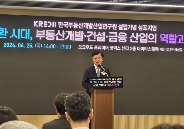 김승배 원장 "AI 시대, 개발·금융 연계 전략 필요"